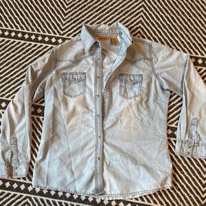 Light Blue Denim Shirt